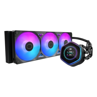 Product Υδρόψυξη Επεξεργαστή CoolerMaster MasterLiquid 360 Atmos II LCD base image
