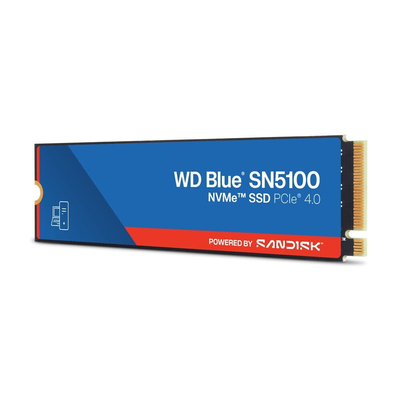 Product Σκληρός Δίσκος M.2 SSD 4TB WD Festplatte BLUE SN5100 PCIe GEN4x4 NVMe - Blue base image