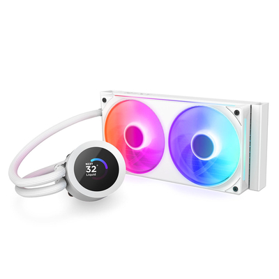 Product Υδρόψυξη Επεξεργαστή Nzxt Kraken Plus 240 V2 RGB White base image
