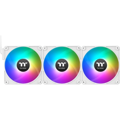 Product Case Fan 14cm Thermaltake CT140 EX White 3 Pack ARGB Sync base image