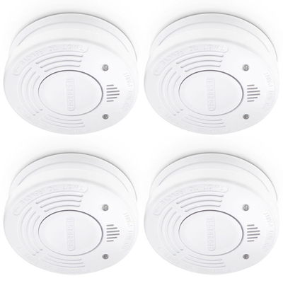 Product Ανιχνευτής Mονοξειδίου Alecto w. 10 year battey a. runtime, 4 pack base image