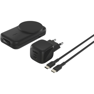 Product Ασύρματος Φορτιστής Belkin UltraCharge 25W Qi2 magn. 2-in-1 WIZ038kqBK base image