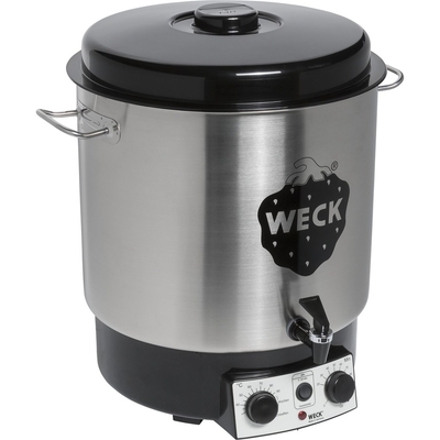 Product Θερμομάγειρας Weck Preserving Cooker Stainless Steel with Clock and Tap base image