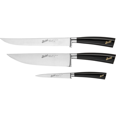 Product Μαχαίρια Κουζίνας Berkel Elegance Black Glossy Chef-Set 3-pcs. base image