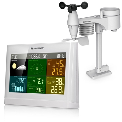 Product Μετεωρολογικός Σταθμός Bresser Wetter Center 5-in-1 Comfort White base image