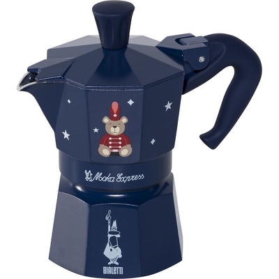 Product Μπρίκι Espresso Bialetti Moka Express 3TZ Blue Joyful Memories base image
