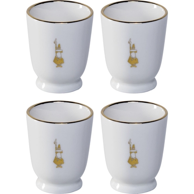 Product Κούπες Espresso Bialetti Set 4 Biccherini Pure Gold base image