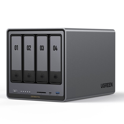 Product NAS Ugreen Network Attached Storage DXP4800 Plus EU (Diskless) base image