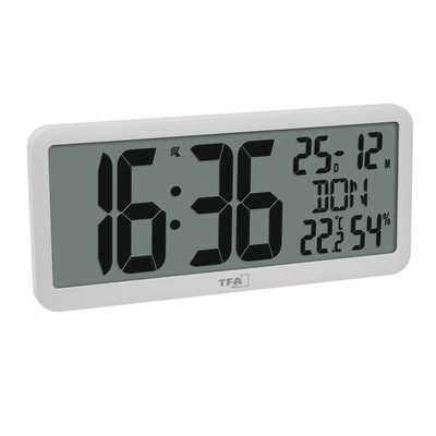 Product Ρολόι Ξυπνητήρι TFA 60.4525.02 White Digitale with room climate control base image