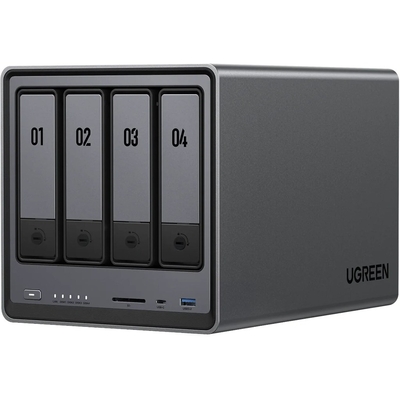 Product NAS Ugreen Network Attached Storage DXP4800 EU (Diskless) base image
