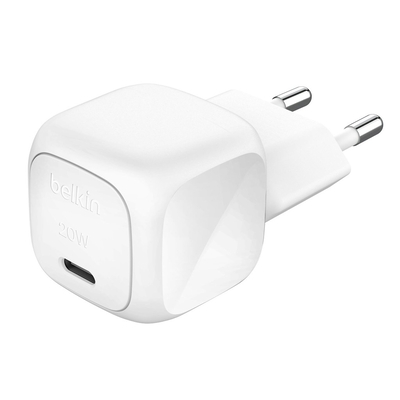Product Φορτιστής Πρίζας Belkin BOOST USB-C 20W PD PPS White WCA009kqWH base image