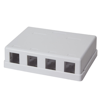 Product Πρίζα Δικτύου Logilink TOE Keystone Surface Mount Box 4 ports UTP base image