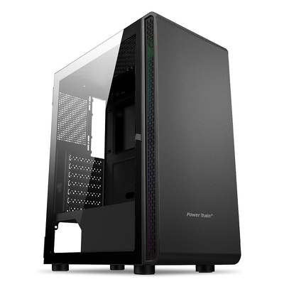 Product Κουτί Η/Υ Power Train GC360510B - TG/USB3.0/Midi/ATX/Black base image