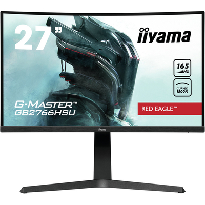 Product Monitor 27" Iiyama G-Master GB2766HSU-B1 Curved/FHD/DP/165Hz/VA base image
