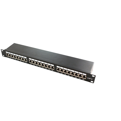 Product Patch Panel Logilink TOE 1U 24-port CAT6 STP Black base image
