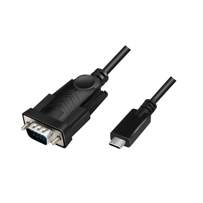 Product Καλώδιο USB-C Logilink 2.0 (M) --> Serieel (M) 1,2m base image