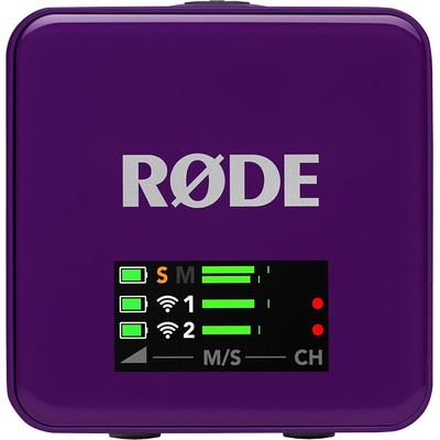 Product Μικρόφωνο Rode Wireless GO III purple (WIGOGEN3PUR) base image
