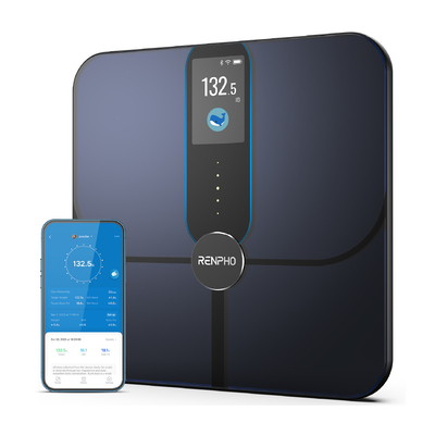 Product Ζυγαριά Μπάνιου Renpho Smart Body Analysis Elis Nova Black PEU-R-A031 base image