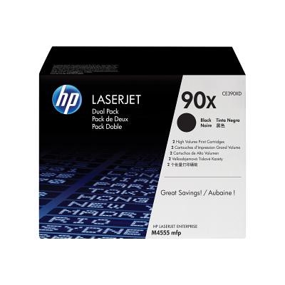 Product Toner HP (CE390XD) No 90X Dual Pack Black Cartridge base image