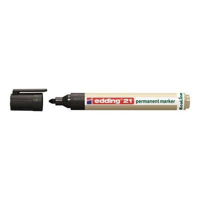 Product Μαρκαδόρος Edding EcoLine 21 Perm Marker Black (4-21001) base image