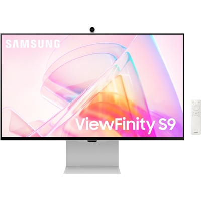 Product Monitor 27" Samsung (5120 x 2880) ViewFinity S27C902PAU IPS 60Hz MiniDP Thunderbolt Webcam Silver base image