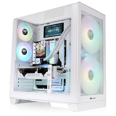 Product Κουτί Υπολογιστή Thermaltake Midi View 390 Air Snow White base image