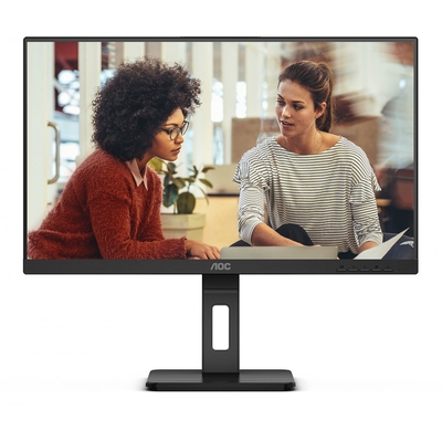 Product Monitor 24" AOC 24E3QAF Full HD IPS 4ms HDMI VGA DP LS Black base image