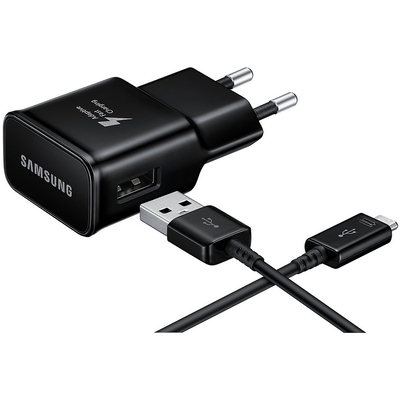 Product Φορτιστής Πρίζας Samsung Fast charger 15W Type-C 1.5m Black (Bulk) base image