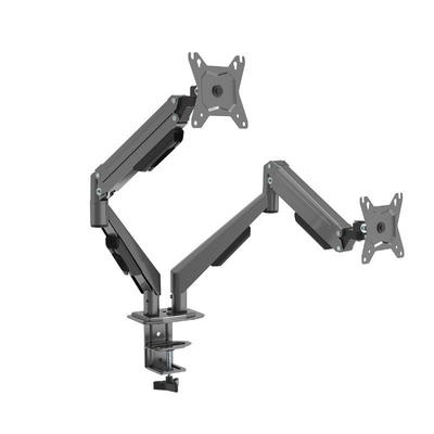 Product Βάση Monitor Osio OSMA-4638 διπλή για 2 οθόνες υπολογιστή 17″-32″ base image