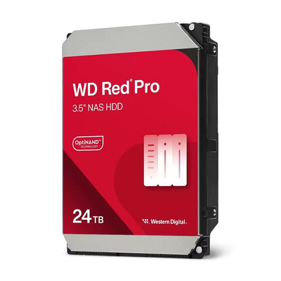 Product Σκληρός Δίσκος 3.5" 24TB WD Red Pro WD241KFGX (512 MB, 7200 rpm) base image