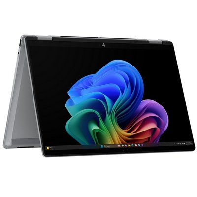 Product Laptop HP 14" OmniBook X Flip 2-in-1 NG AI 14-fk0219nw - Ryzen AI 5 340 / 2K-OLED-Touch / 16GB / 1TB / Win11Home / Silver (CF6L3EA) base image