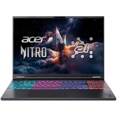 Product Laptop Acer 16" Nitro 16S AI - Ryzen AI 9 365 / 16GB / 1TB / No OS / RTX 5070Ti (NH.U07EP.001) base image