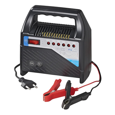 Product Φορτιστής Μπαταρίας Proplus αυτοκινήτου 550097, 6V/12V, 6A base image