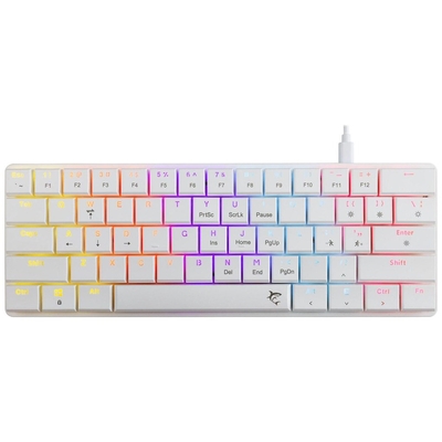 Product Gaming Πληκτρολόγιο White Shark GK-006211 Nagamaki White red switch base image