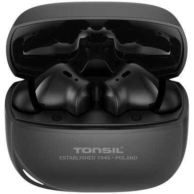 Product Bluetooth Handsfree Ακουστικά Tonsil TW50BT Black base image