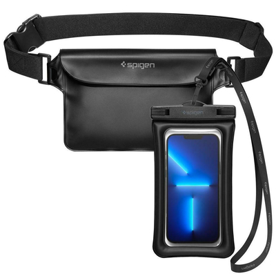 Product Θήκη Κινητού Spigen A621 Universal Waterproof Case & Waist Bag Black base image