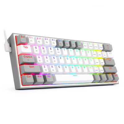 Product Gaming Πληκτρολόγιο Redragon K617 Fizz RGB White/grey base image