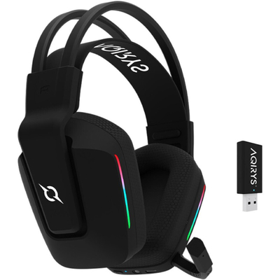 Product Gaming Headset Aqirys Dual Mode Wirelles&BT+Wired ALYA V2.0 Black base image