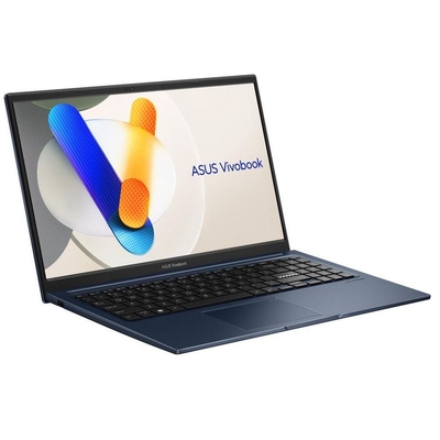 Product Laptop Asus 15,6" VivoBook 15 X1504VA-BQ2626 - i3-1315U  16GB / 512GB / No OS / Blue (US Keyboard) (90NB13Y1-M015A0) base image