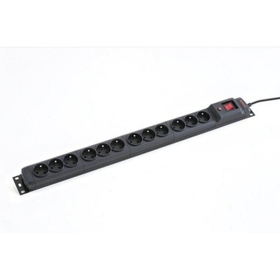 Product Πολύπριζο Ασφαλείας Armac M12 / 16a Rack 19 '' Black 1.5m (12 Slots) base image