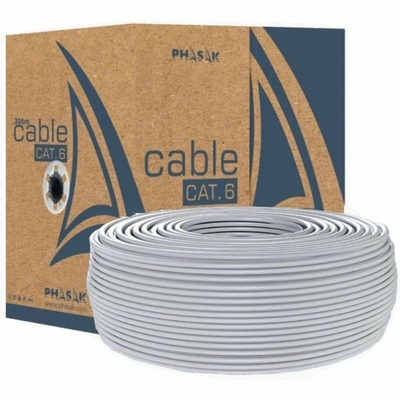 Product Καλώδιο Δικτύου UTP CAT6 Phasak PHR 6100 Γκρι 100 m base image