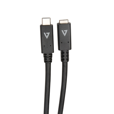 Product Καλώδιο USB C V7 V7UC3EXT-2M Μαύρο base image