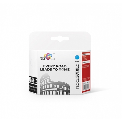 Product Μελάνι Συμβατό Tb Print Για Canon Cli-571xl Tbc-Cli571xlc Cyan base image
