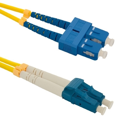 Product Καλώδιο Οπτικής Ίνας Qoltec SC / UPC-LC / UPC / SM / 9/125 / G652D / 1m base image