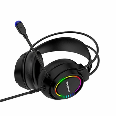 Product Ακουστικά Denver Electronics GHS-130 Gaming Μαύρο (1) base image