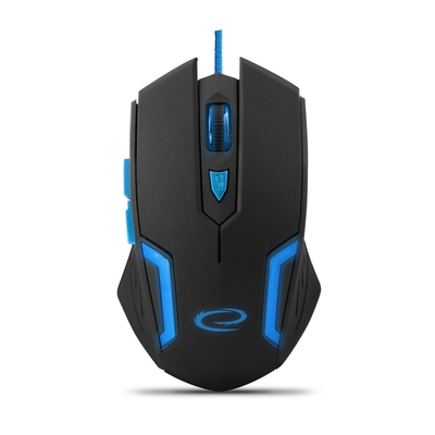 Product Ποντίκι Gaming Ενσύρματο Esperanza For Players 6d Optical Usb Mx205 Fighter Blue base image