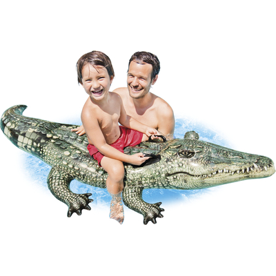 Product Φουσκωτό Στρώμα Intex Realistic Gator Ride-On base image