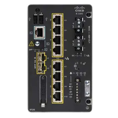 Product Network Switch CISCO IE-3300-8T2S-E base image