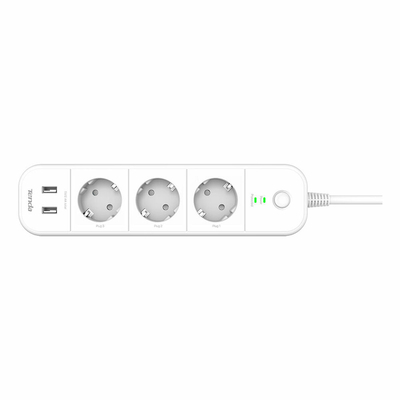 Product Smart Πολύπριζο USB Tenda SP15(EU) base image