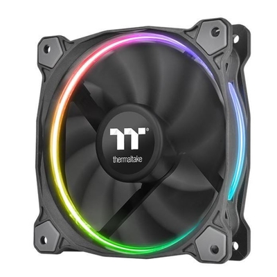 Product Case Fan Thermaltake Riing 14 Rgb Tt Premium Edition 3 Pack (3x140mm, Lnc 1400 Rpm) Retail/Box base image